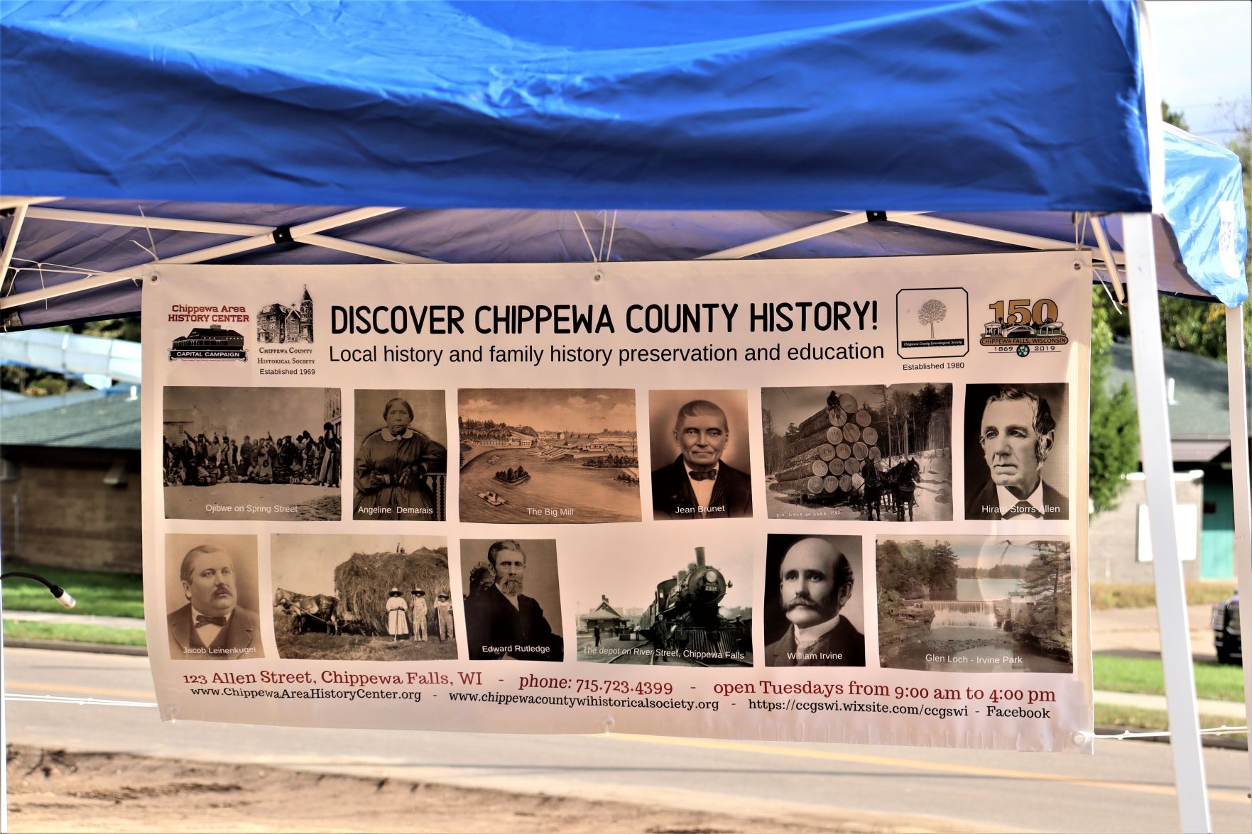 Chippewa Area History Center groundbreaking